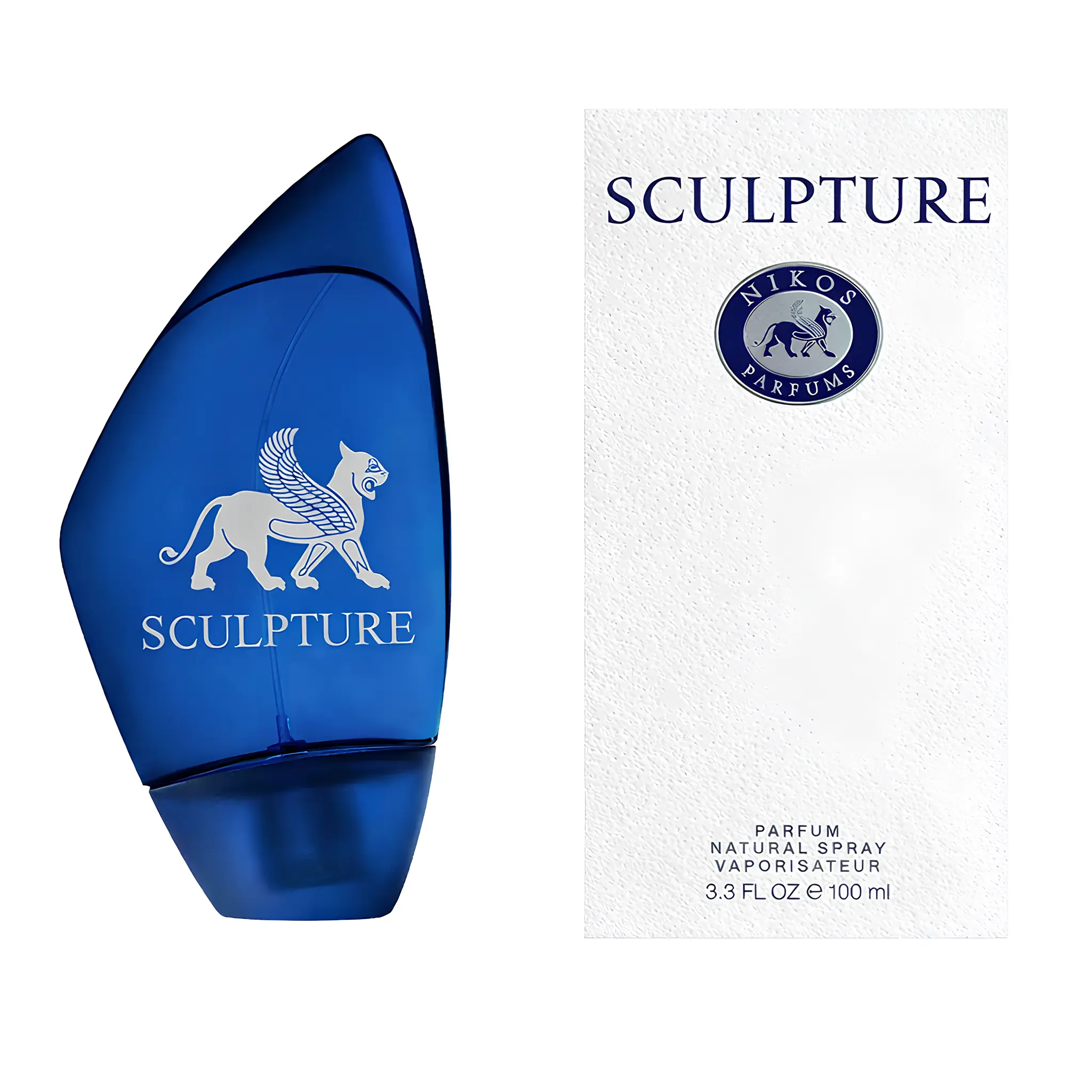 Nikos Sculpture for Men Parfum Spray, 3.4 Ounce