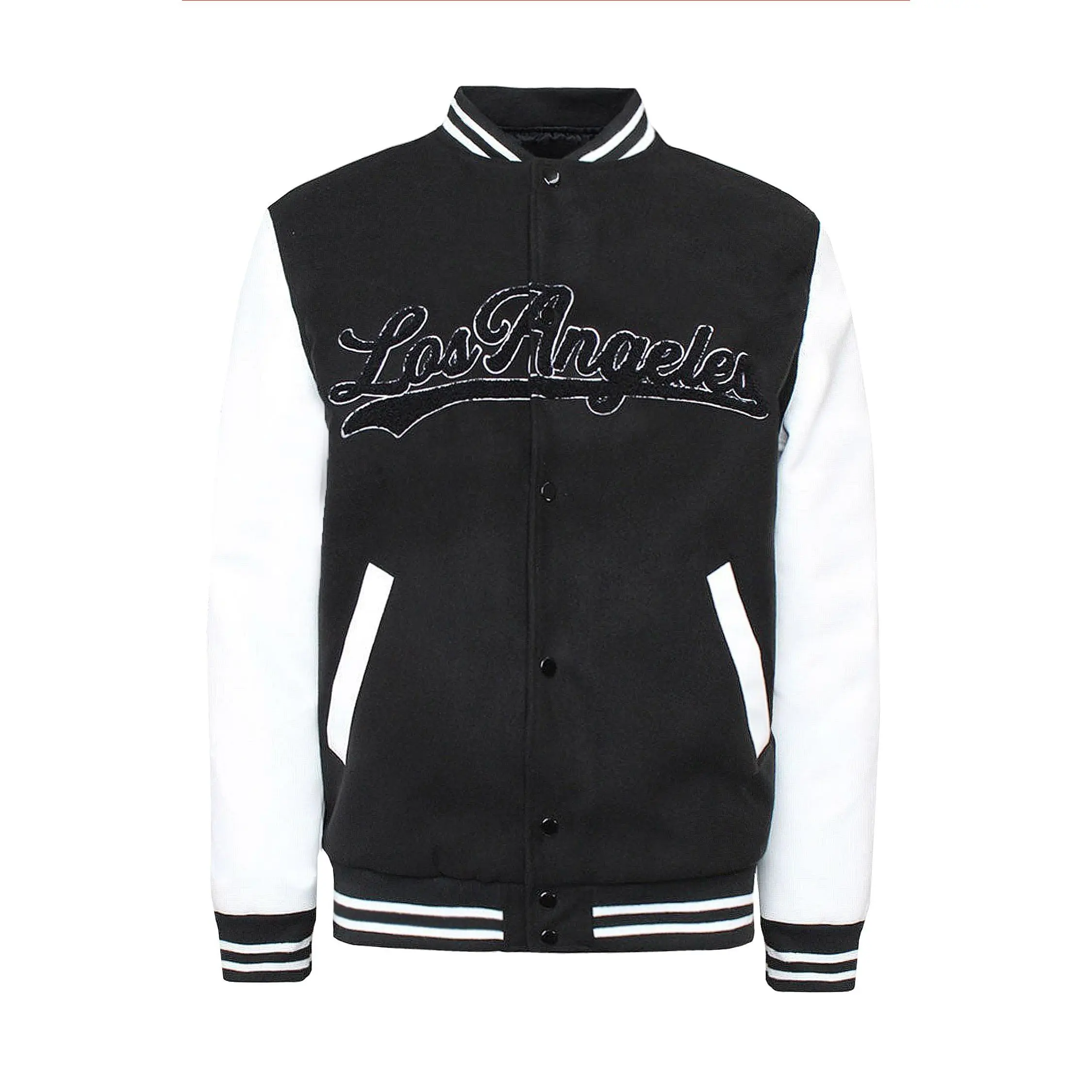 Men's Los Angeles Chenille Patch Varsity Jacket