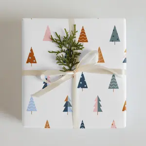 Wrapping paper sheets-Trees