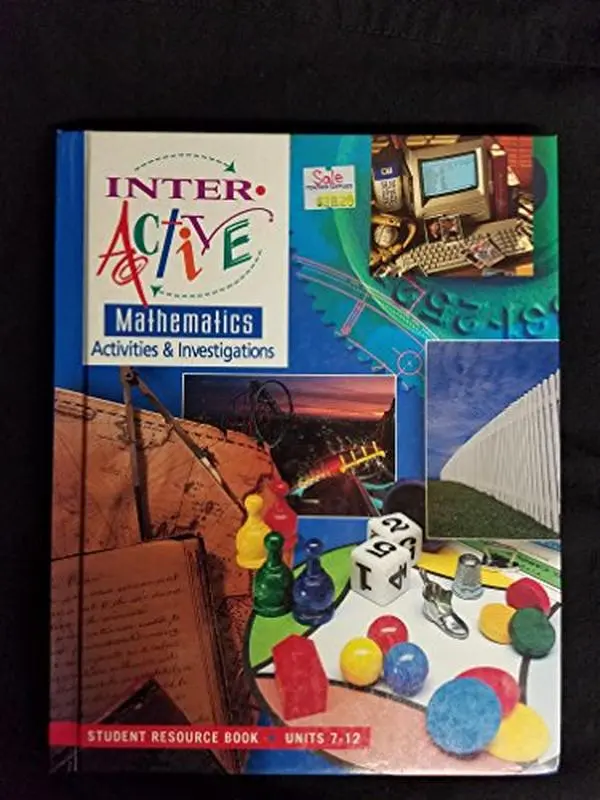 USED-Interactive Mathematics Activities And Investigations: Student Resource Book, Units 7-12 by Dristas (Hardcover)