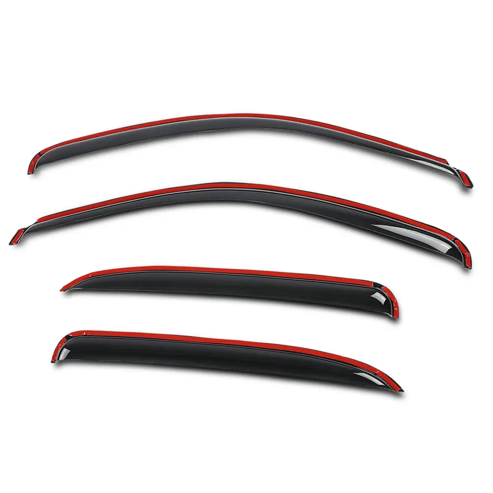 ALLGOOD Automotive SUV Window Visors - Polycarbonate Visor Deflector Accessory, Fits 2000-2006 Chevy Tahoe/GMC Yukon/Cadillac Escalade, Car Exterior Rain & Sun Protection