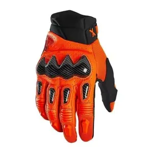 New full-finger imitation carbon fiber protective motorcycle riding non-slip wear-resistant gloves outdoor non-slip