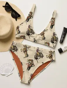 Cowboy Bikini Set For Women Set