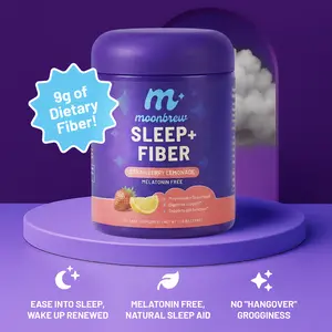 MoonBrew Sleep + Fiber Strawberry Lemonade (9g of Dietary Fiber)