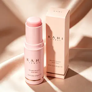 KAHI Wrinkle Bounce Multi Balm Stick | Salmon PDRN & Collagen Infused All-in-One Skincare Stick, Enriched with Jeju Fermented Oil, Anti-Aging Hydrating Repair Balm for Face, Lips & Neck, Boost Dewy Skin Radiance