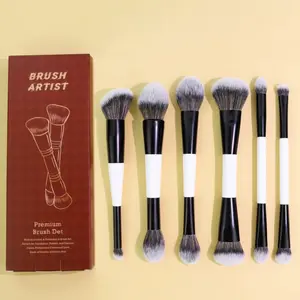 Makeup Brush Set, Soft Synthetic Bristles, Full-Color Cosmetics Kit, Ideal for Face Eye Makeup, Professional Multi-Functional Tool, Face Makeup Brushes
