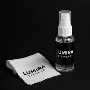 Lumira Eyewear Care Kit - Lens Cleaning Spray, Microfiber Cloth