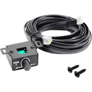 Amplifier Replacement Bass Knob Control Remote XTBR3 Compatible with Select Powerbass ASABASS