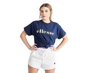 Ellesse Prendere Plaid Logo T Womens Active Shirts & Tees
