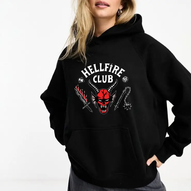 Hellflame Club Shirt, Eddie Shirt, Starnge Thing Shirt, Upside Down Shirt, Stranger Monster, Movie Shirt, Vintage Collection, Strage Thing Sweatshirt Hoodie