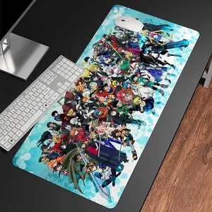 Ultimate Anime Crossover Desk Mat | Anime Characters Mouse Pad