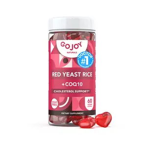 GOJOY Red Yeast Rice CoQ10 Gummies – Heart Support Supplements for Cholesterol Management