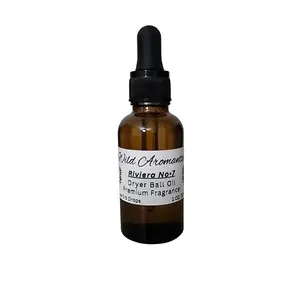 Riviera No•7 Wool Dryer Ball Essence by Wild Aromantics – 1oz (30mL) Premium Fragrance with Salted Sea Petals Blooming Cactus and Dark Rosewood for Laundry