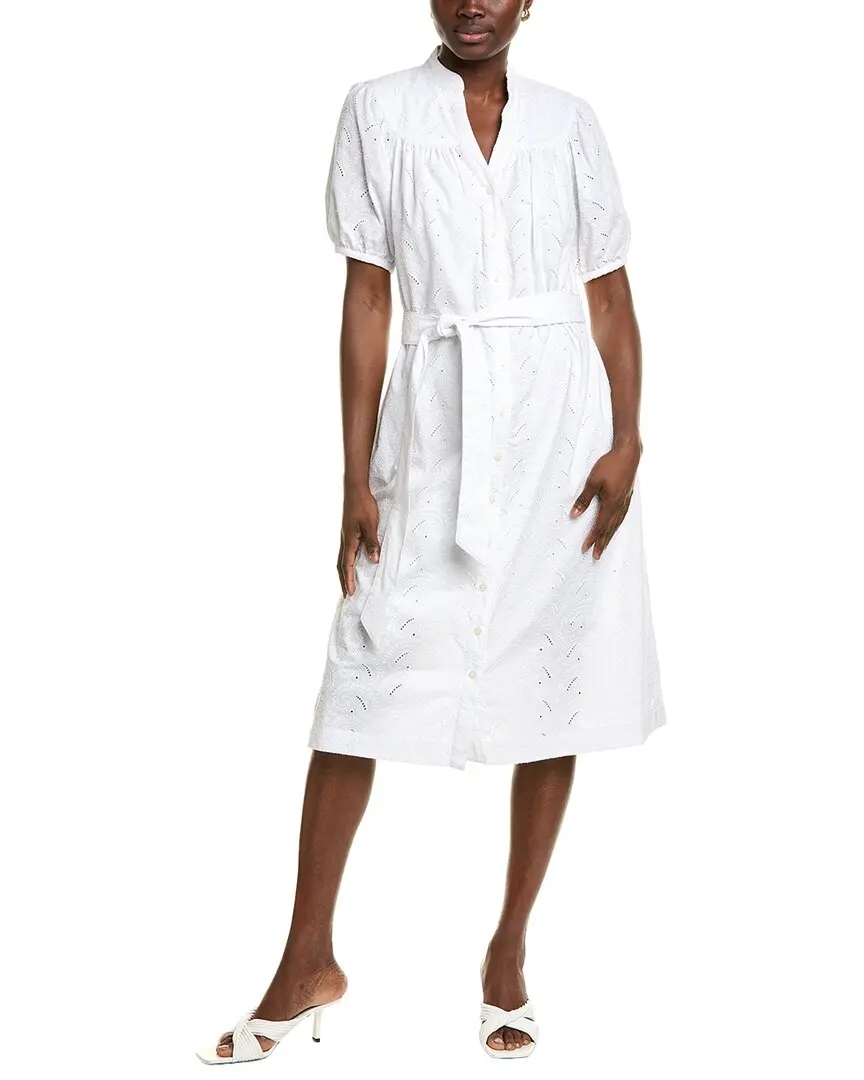Brooks Brothers Eyelet Shirtdress