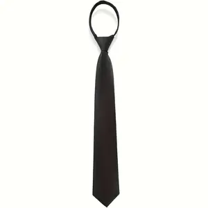Disposable Tie for Waitstaff, Easy Pull Necktie, Drawstring Tie, Perfect for Suit and Shirt, One-Time Use, Convenient and Practical Accessory