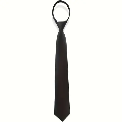 Disposable Tie for Waitstaff, Easy Pull Necktie, Drawstring Tie, Perfect for Suit and Shirt, One-Time Use, Convenient and Practical Accessory