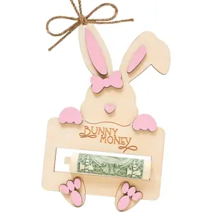 Easter Bunny  Holder for   () - Bunny Easter Basket Stuffer,  Card &  Holder Tag for , , Teens,  Girl Boy, Grandchildren, Easter Basket Decoration