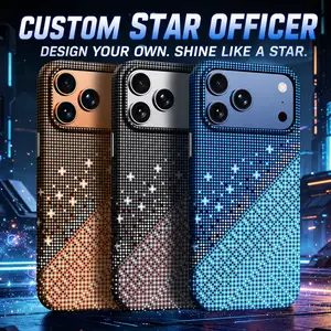 Starry Pixel Limited Edition Cyberpunk Smartphone Shell - iPhone 16/17 Series Handheld Accessories, Built-in MagSafe Ring, Silky Anti-Fingerprint Matte Hard Cover, Full Shockproof Drop Protection, Raised Camera Lens Guard, Wireless Charging Compatible