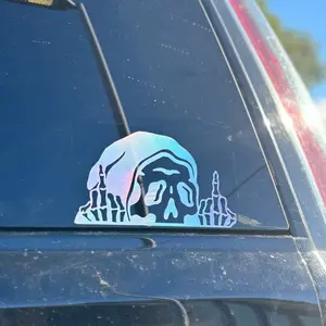 Peeping Reaper  Decal - Ideal for  Decoration and Personalization car exterior decorative sticker