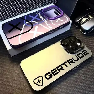 Fashion Cool Phone Case For iPhone 17 Air 16e 16 Pro Max 15 14 Plus 13 12 Mini 11 Pro Shockproof Silicone G-GERTRUDE Back Cover
