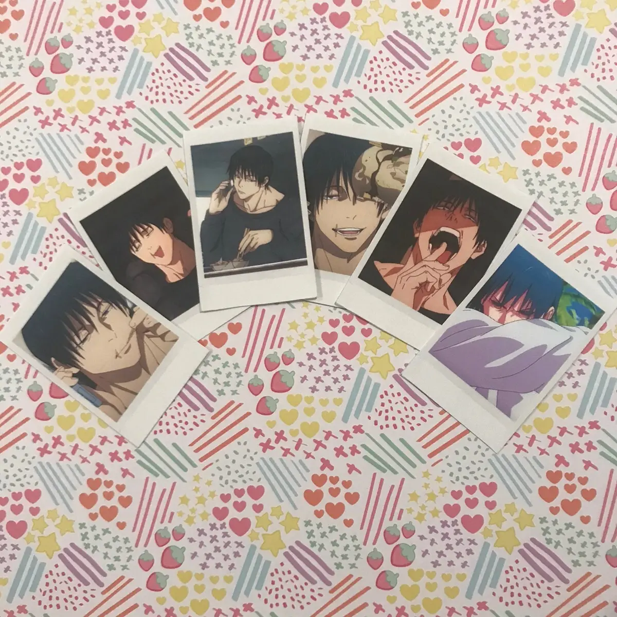 Toji Fushiguro Polaroids Cardstock Toji Fushiguro Polaroids Cardstock
