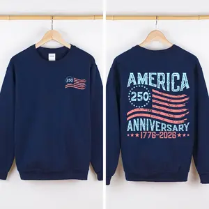 America, 250 Anniversary, Patriotic, USA, 4th of July Sweatshirt
