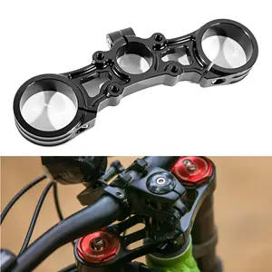 Triple Tree Upper Top Clamp for Surron Light Bee X S, Triple Tree Upper Top Clamp for Segway X160 X260 Dirt Bike, Off-Road Motorcycle Modified Front Plates for Sur-Ron Parts,Fit DNM KKE NOT for RST Front Forks