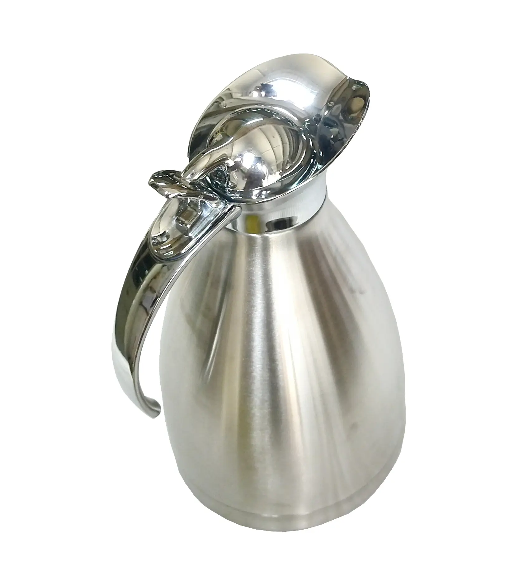FixtureDisplays® 1.2 Liter Stainless Steel Vacuum Pitcher 18013-1L-NF