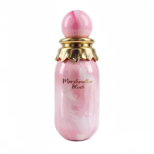 Arab Marshmallow Blush Eau de Parfum 100ml - Marshmallow & Strawberry, Cotton Candy & Vanilla Scent,Floral Sweet Long Lasting Perfume,Gourmand Floral Sweet Long Lasting EDP Spray for Women, Luxurious Everyday Wear Fragrance,Perfume for women