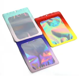 【B11】Bag Cartoon Animal Printing Packaging Bags Cute Colorful Plastic Self-Sealing Bags