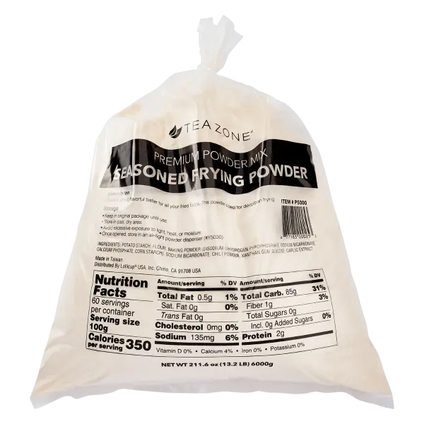 Tea Zone Seasoned Frying Powder - Bag (13.35 lbs) Tea Zone Seasoned Frying Powder - Bag (13.35 lbs)