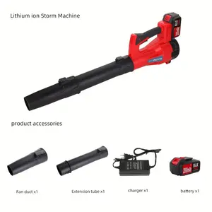 Portable wireless vacuum leaf blower, equipped with a powerful motor, efficient cleaning, garden-specific blower