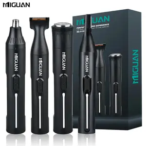 4 in 1 Electric Hair Trimmer Kit, USB Rechargeable Professional Hair Trimmer Kit, Beard & Eyebrow Shaver, Personal Care Appliances for Home and Travel, Cordless Trimmers, Portable Hair Trimmer