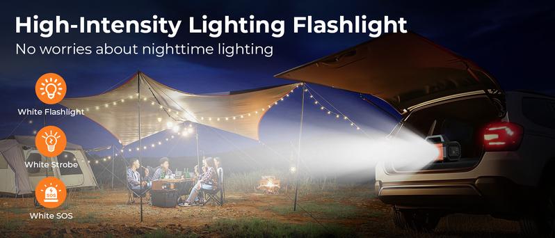 Portable 4000A Car Jump Starter with Air Compressor, 150PSI Tire Inflator for 8.0L Gas & 6.0L Diesel Engines