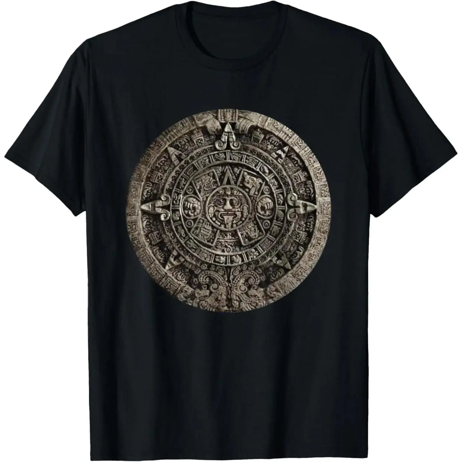 cotton Aztec or Mayan Calendar Maya Men Women Kids T-Shirt Graphic Printed Tees