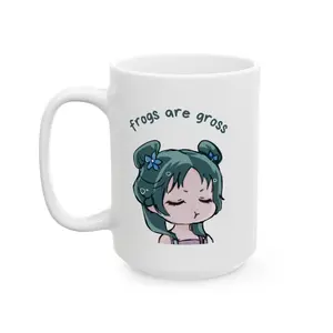Chibi Maomao "Frogs are Gross" Apothecary Diaries Anime Manga Fan Coffee Tea Funny Mug