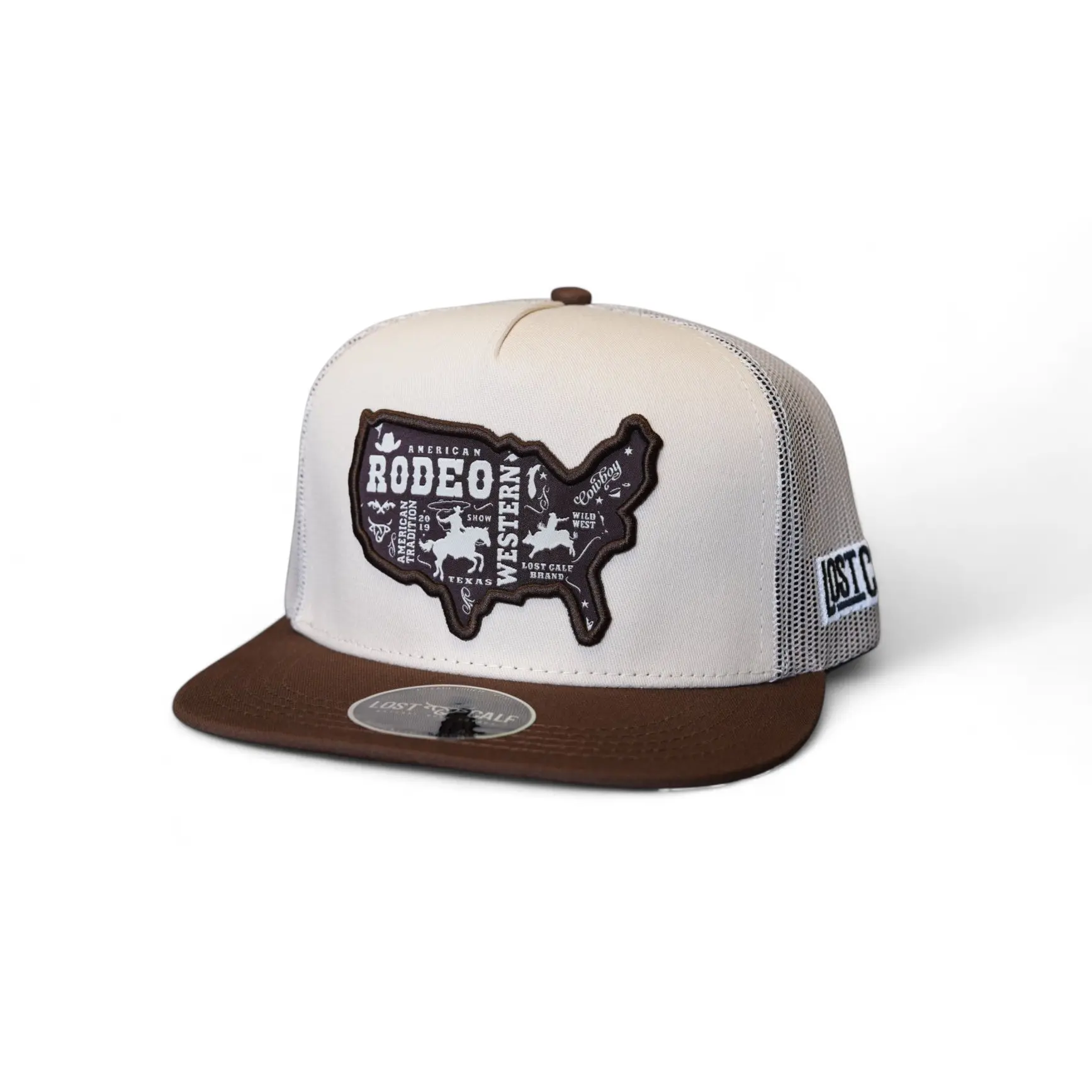 American Rodeo Flat Bill Trucker Hat