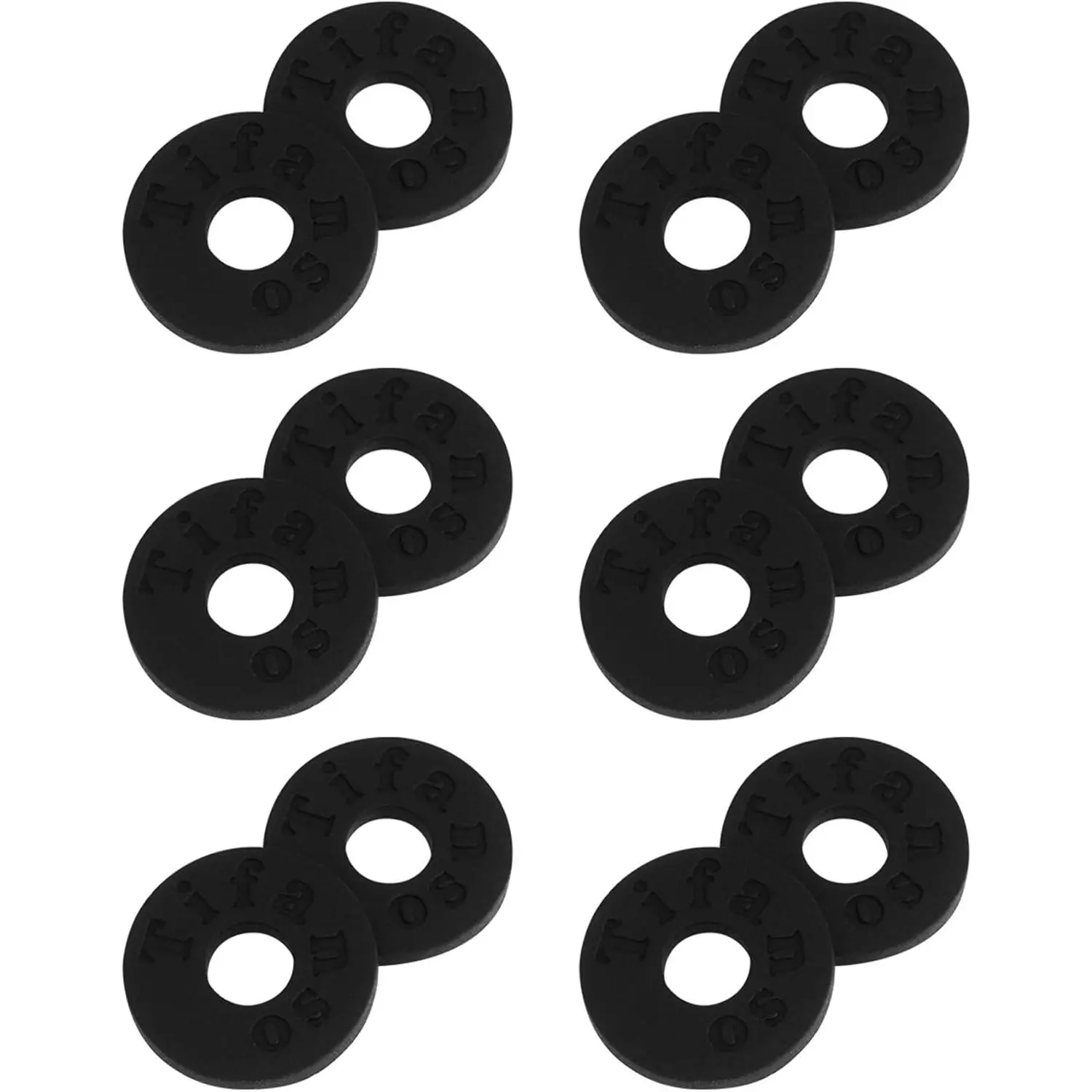 6 Pairs Guitar Strap Locks with Strap Blocks, Easy to Install Guitar Protector, Black Musical Instrument Accessory with Manufacturer Warranty, Manufacturer Warrenty