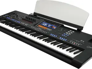 Yamaha 76-Key Flagship Arranger Keyboard, Voice and Style Library, Chord Looper, 9-Inch Touch Screen GENOS2