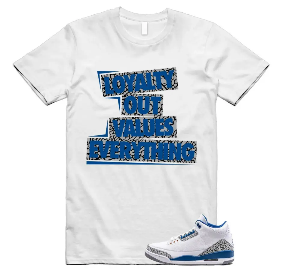 Loyalty Shirt to Match 3 True Blue, 3 True Blue Outfit Shirt, Best Gift, Unisex Streetwear T-Shirt
