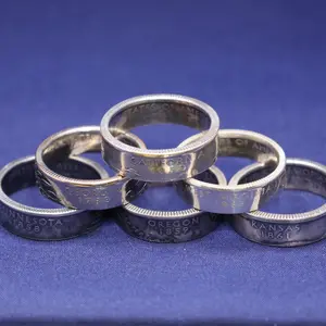 Copper Clad State Quarter Series Coin Ring Female Male Daily Daily Daily Daily