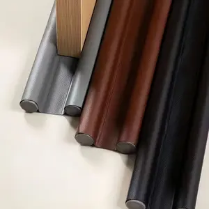 Double-Sided Door Bottom Seal Strip, Soundproofing Leak-Proof Insect Barrier, Leather Outer Cover, Durable Easy-To-Wash, Home Improvement Essential