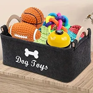Dog toy Storage Basket