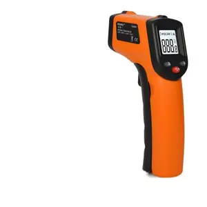 High-precision infrared thermometer for industrial measurement, temperature measuring gun for measuring water temperature, oil temperature
