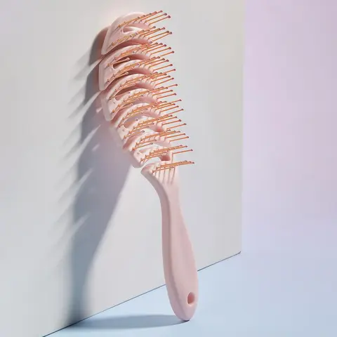 Hollow Out Hair Brush with Box Packaging,1count/3counts Scalp Massage Combs Hair Styling Detangler Hairbrush Fast Blow Drying Detangling Tool Wet Dry Curly Hair Hair Brush For Curly Hair