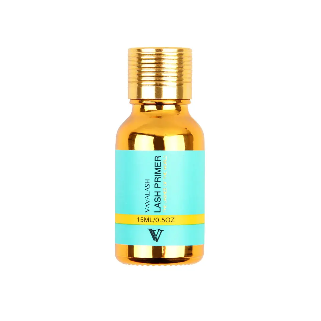Eyelash Extension Lash Primer, 15ml Pre-Treatment on Natural Lashes - Cleans, Dries Surface, Sterilizes, Boosts Longer Hold, Sensitive-Safe Formula with Chamomile Extract & Pleasant Scent, Water-Compatiable Cleansing Support