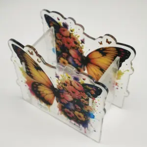 Acrylic pen holder