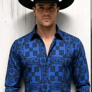 MONTERO Classic Men's Shirt MT4018 RoyalColor Versatile Wardrobe Essential for Various Occasions