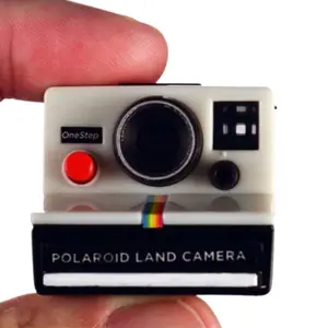 World's Coolest Tiny Polaroid Camera Keychain