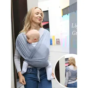 Baby Wrap Carrier Newborn To Toddler - And Infants, Suitable For Front Carrying And Back Carrying-Baby Wraps Carrier - Baby Sling - Hands-Free Baby Carrier Wrap - Baby Carrier Sling -Baby Carrier Newborn To Toddler 7-35 Lbs baby carrier